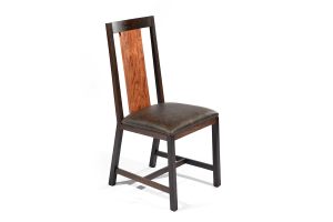 Dining Chair with Leather Seat