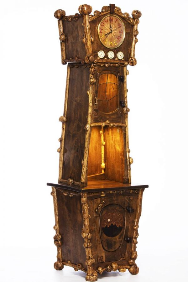 “Mountain Time” Grandfather Clock By Western Hands