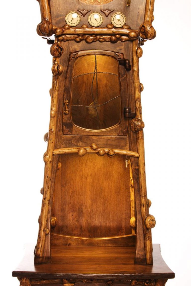 “Mountain Time” Grandfather Clock By Western Hands