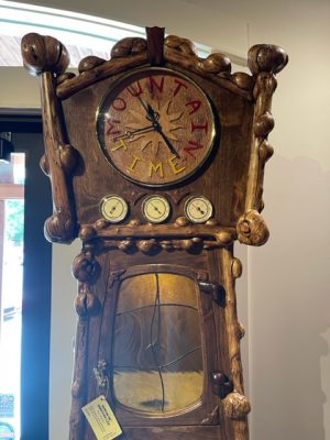 Mountain Time Grandfather Clock