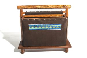 Beaded Magazine Rack