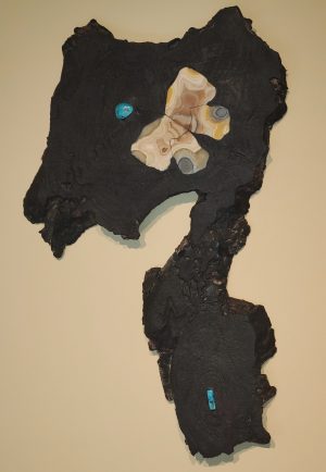 Walnut Wall Art-Butterfly