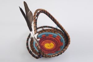 Indian Wrap Swirl Basket
