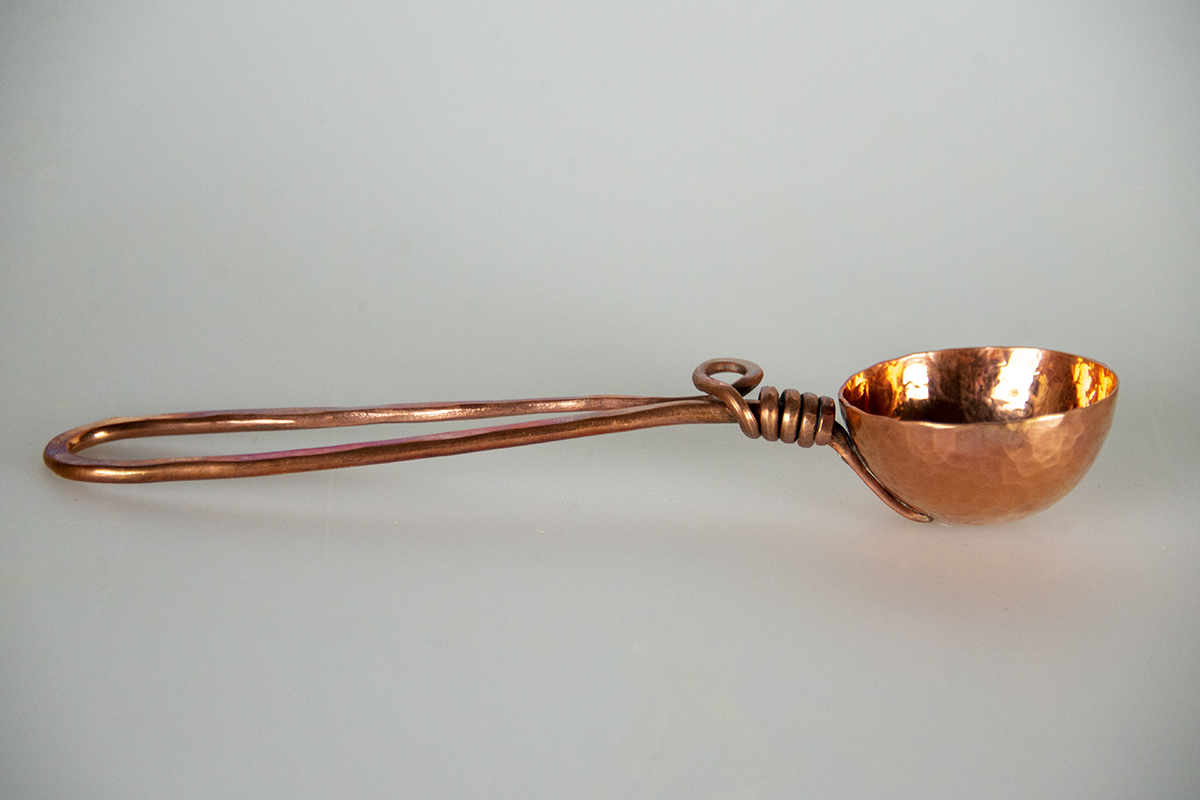 Copper and Steel Coffee Scoop - 1 Tbsp