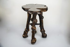 "Have a Seat" Burl Stool