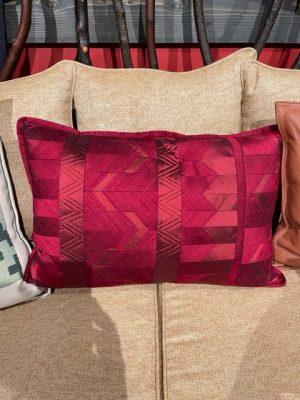 Pillow (Burgundy) Anne Beard