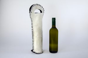 Cowhide Wine Tote