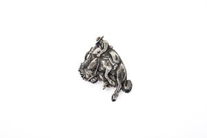 Cowboy & Bucking Horse (Large) Pin