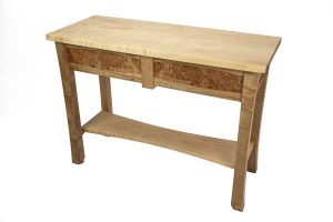 Tiger Maple Sofa Table