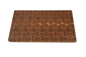 Medium Dashes End Grain Butcher Block
