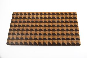 3D Pattern End Grain Cutting Board