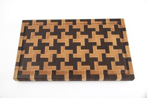 Windmill Pattern End Grain Butcher Block