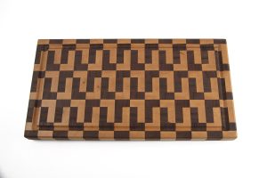 Opposing L's End Grain Cutting Board