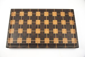 Large Quilt Pattern End Grain Butcher Block